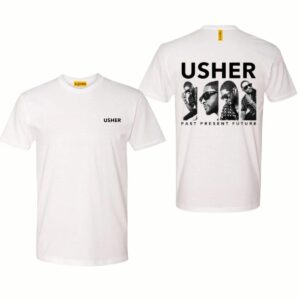 Ussher Past Present Future Graphic TShirt, Retro Usher Evolution Tee Celebrate His Journey, Usher Legacy Graphic Tee, Street Life Style