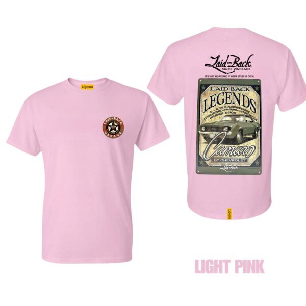 Ligosta Vintage, Laid-Back T-Shirt, Unisex T-Shirt Featuring Camaro Legends Graphic, Perfect For Muscle Car Fans 25 - Image 4