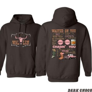 Wallen Song Collage Design, Casual Wear Hoodie, Country Music Inspired , Hoodie Design
