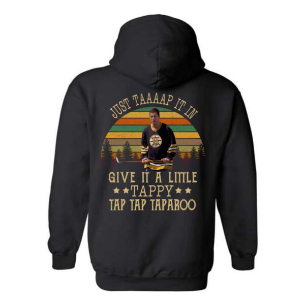 Just Tap It In Hoodie, Funny Hockey Design, Perfect for Sports Fans, Comfortable and Stylish, Menswear Unisex, Street Life Style