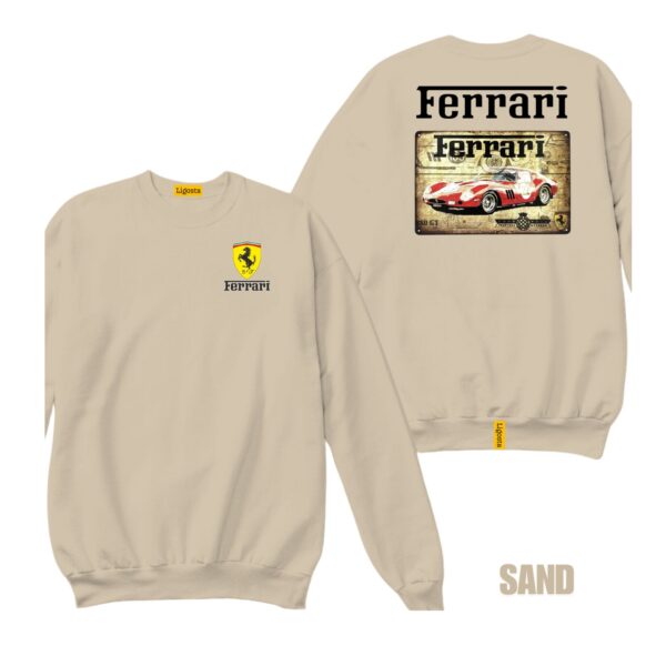 Ligosta Vintage, Cars Club Sweatshirt, Unisex Sweatshirt Featuring Ferrari 250 GTO Graphic, Perfect For Sports Car Fans 21 - Image 6