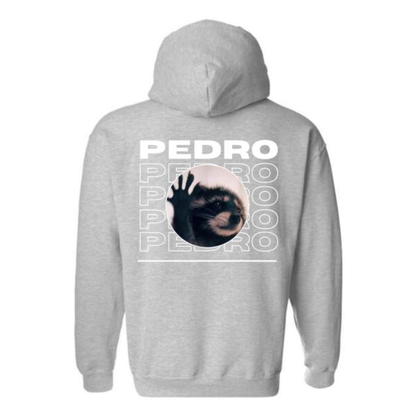 Pedro Hoodie, Raccoon Graphic Design Shirt, Trendy Hoodie for Men and Women , Hoodie Design - Image 4