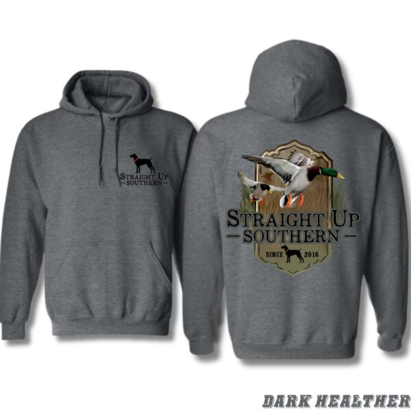 Straight Up Southern Hoodie, Mallard Duck Hunting Design, Camo Country Hoodies, Perfect for Outdoor Enthusiasts, Ideal for Casual Wear, Comfortable and Stylish, Hoodie For Men, Hoodie For Women  Tops Underwear, Street Life Style - Image 2