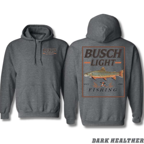Busch Light Fishing Design, Outdoor Casual Hoodie, Classic and Sporty Style , Hoodie Style, Street Life Style - Image 3