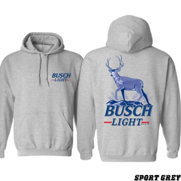 Busch Light Hoodie, Classic Deer Design, Perfect for Outdoor Enthusiasts, Country Boy Clothing, Menswear Unisex - Image 6
