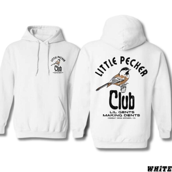 Little Pecker Club Hoodie, Vintage Bird Design, Perfect for Quirky Style Lovers, Ideal for Casual Comfort, Warm and Trendy, Unisex Hoodie for Men and Women , Winter Fashion - Image 5