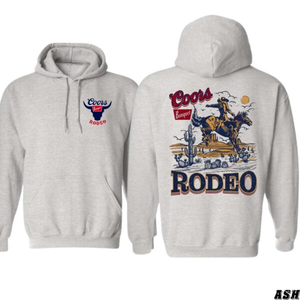 Coors Banquet Rodeo Hoodie, Classic Bull Riding Design, Perfect for Rodeo Fans, Ideal for Casual Wear, Comfortable and Stylish, Hoodie For Men, Hoodie For Women Casual Sweater, Street Life Style - Image 5