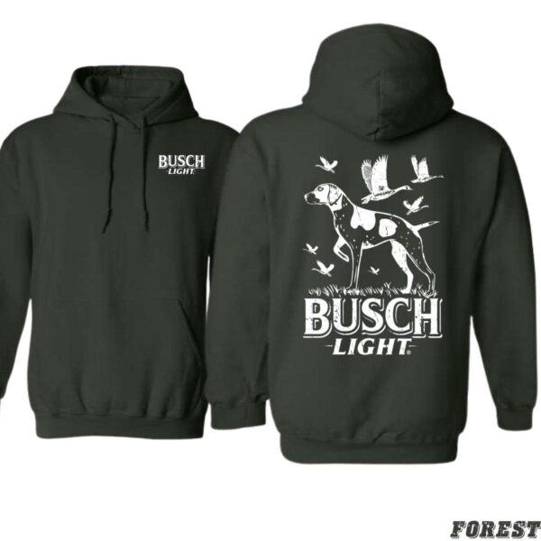Busch Light Hoodie, Hunting Dog Design, Classic and Comfortable, Perfect for Outdoor Enthusiasts, Menswear Sweaters, Street Life Style - Image 4