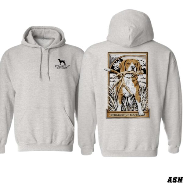 Straight Up Southern Hoodie, Hunting Dog Design Shirt, Trendy Hoodie for Men and Women , Hoodie Design - Image 9