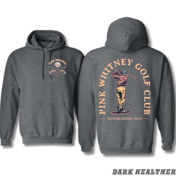 Pink Whitney Golf Club Hoodie, Vintage Golfer Design, Perfect for Golf Enthusiasts, Ideal for the Course or Casual Wear, Street Life Style - Image 3