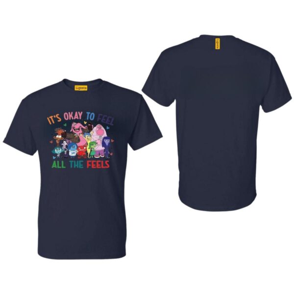 It's Okay To Feel All The Feels Shirt, InOutside Shirt , It's Okay To Feel, Speech Therapy Shirt, Animation Shirt - Image 3
