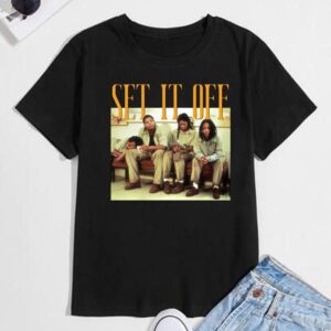 Retro Set It Off T-Shirt, Set It Off T-Shirt, Set It Off Tee T-Shirt, Movie Tee Shirt, Gift For Fan, Street Life Style, Trending T-Shirts