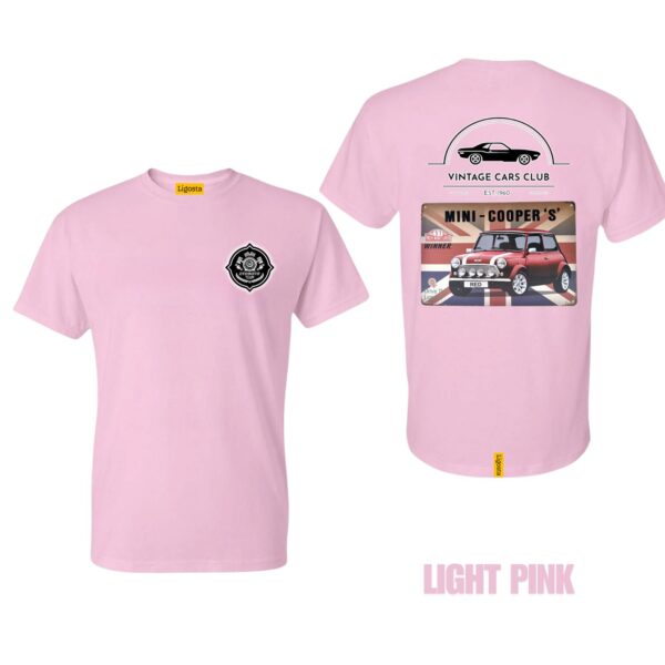 Ligosta Vintage, Cars Club T-Shirt, Unisex T-Shirt Featuring Mini Cooper S Graphic, Perfect For Classic Car Fans 17 - Image 4