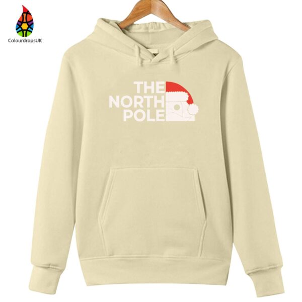 The North Pole Hoodie, Merry Christmas, Xmas Santa Elf Christmas, Youth Hoodies, Santa Hoodie - Image 8