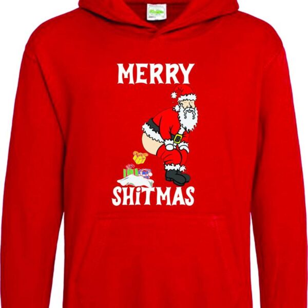 Merry Christmas Hoodie, Funny Christmas Top-Christmas Gift Hoodie,  Xmas Party Hoodie, Santa Gift Hoodie - Image 6