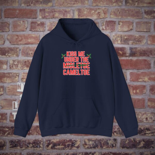 Rude Christmas Hoodie, Jumper Sassy Xmas Unisex, Holiday Wear Funny Sayings Hoodie, Santa Hoodie - Image 2