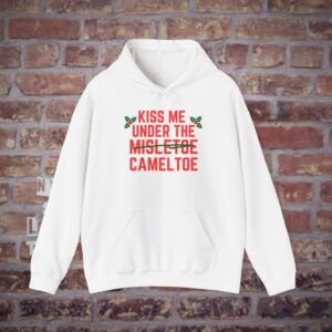 Rude Christmas Hoodie, Jumper Sassy Xmas Unisex, Holiday Wear Funny Sayings Hoodie, Santa Hoodie