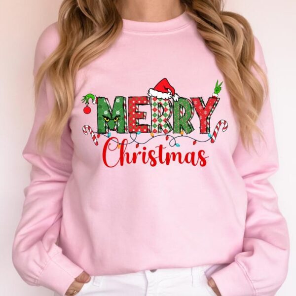 Merry Christmas Hoodie, Funny Merry Christmas Hoodie, Christmas Season - Image 3