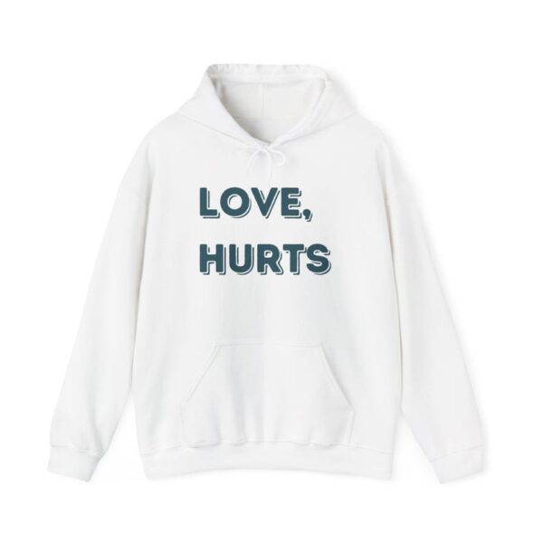 Love Hurts Hoodie, Philadelphia Eagles Super Bowl LIX, Jalen Hurts Sweatshirt, Philly NFL Fan Gift, Gift for Football Fans, Fly Eagles Fly - Image 6