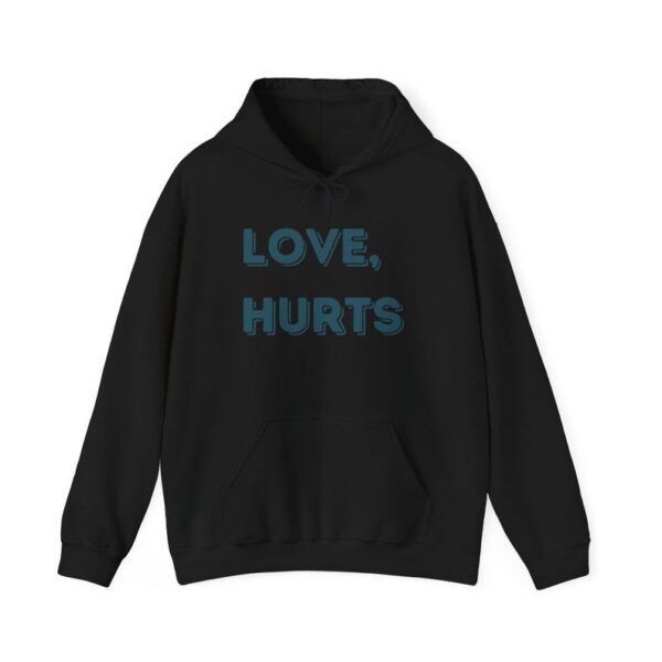 Love Hurts Hoodie, Philadelphia Eagles Super Bowl LIX, Jalen Hurts Sweatshirt, Philly NFL Fan Gift, Gift for Football Fans, Fly Eagles Fly - Image 7