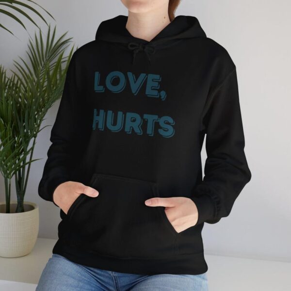 Love Hurts Hoodie, Philadelphia Eagles Super Bowl LIX, Jalen Hurts Sweatshirt, Philly NFL Fan Gift, Gift for Football Fans, Fly Eagles Fly