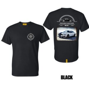 Ligosta Vintage, Cars Club Collection T-Shirt, Unisex T-Shirt Featuring Ford Mustang Shelby GT350 Graphic, Perfect For Muscle Car Fans 10