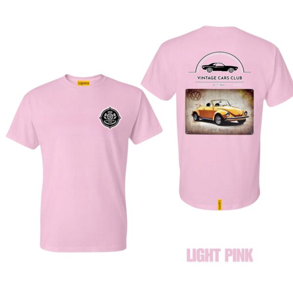 Ligosta Vintage, Cars Club Collection T-Shirt, Unisex T-Shirt Featuring VW Beetle Graphic, Perfect For Classic Car Lovers 09 - Image 4