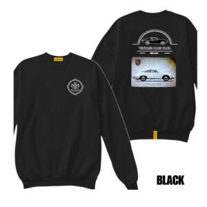 Ligosta Vintage, Cars Club Collection Sweatshirt, Unisex Sweatshirt Featuring Porsche 356B Graphic, Perfect For Classic Car Lovers 02