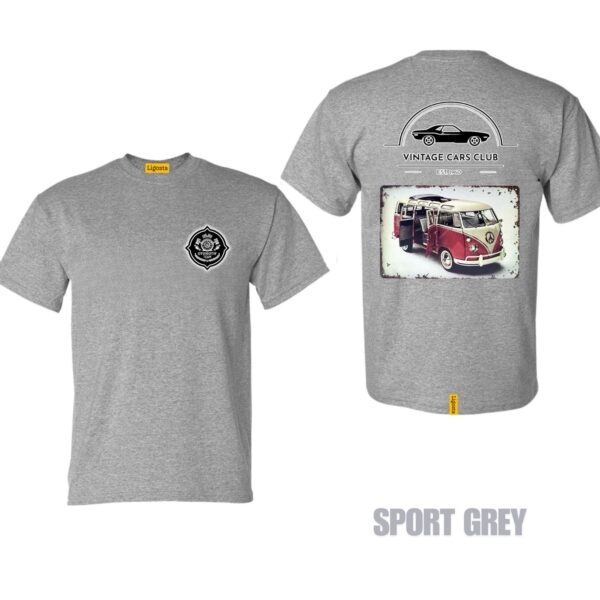 Ligosta Vintage, Cars Club T-Shirt, Unisex T-Shirt Featuring VW Camper Van Graphic, Perfect For Retro Van Lovers 18 - Image 5