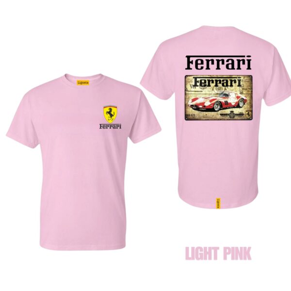 Ligosta Vintage, Cars Club T-Shirt, Unisex T-Shirt Featuring Ferrari 250 GTO Graphic, Perfect For Sports Car Fans 21 - Image 4