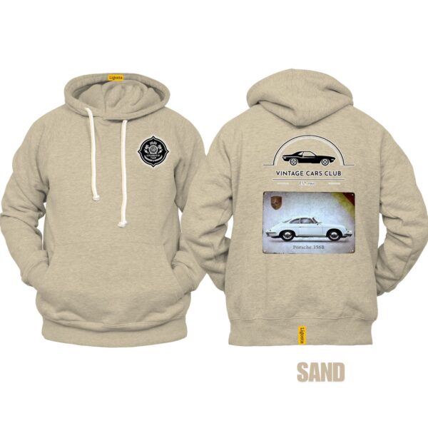 Ligosta Vintage, Cars Club Collection Hoodie, Unisex Hoodie Featuring Porsche 356B Graphic, Perfect For Classic Car Lovers 02 - Image 6