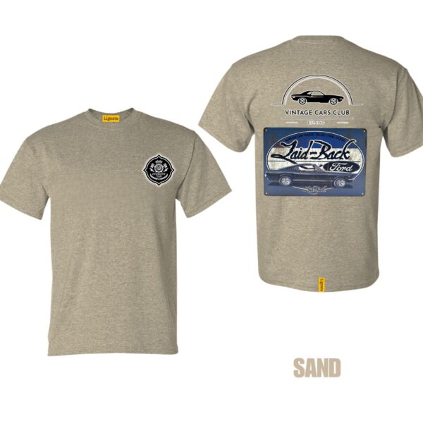 Ligosta Vintage, Cars Club Collection T-Shirt, Unisex T-Shirt Featuring Laid-Back Ford Graphic, Perfect For Retro Car Enthusiasts 07 - Image 6