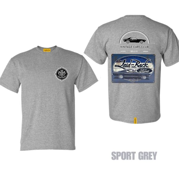 Ligosta Vintage, Cars Club Collection T-Shirt, Unisex T-Shirt Featuring Laid-Back Ford Graphic, Perfect For Retro Car Enthusiasts 07 - Image 5