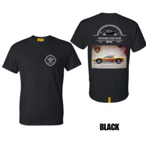 Ligosta Vintage, Cars Club Collection T-Shirt, Unisex T-Shirt Featuring Lamborghini Miura Graphic, Perfect For Supercar Enthusiasts 05