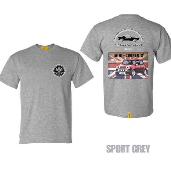 Ligosta Vintage, Cars Club T-Shirt, Unisex T-Shirt Featuring Mini Cooper S Graphic, Perfect For Classic Car Fans 17 - Image 5