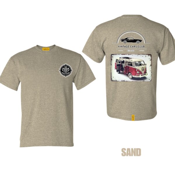 Ligosta Vintage, Cars Club T-Shirt, Unisex T-Shirt Featuring VW Camper Van Graphic, Perfect For Retro Van Lovers 18 - Image 6