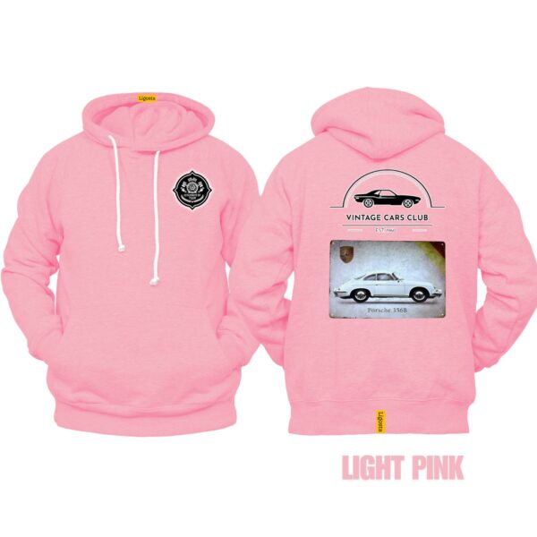 Ligosta Vintage, Cars Club Collection Hoodie, Unisex Hoodie Featuring Porsche 356B Graphic, Perfect For Classic Car Lovers 02 - Image 4