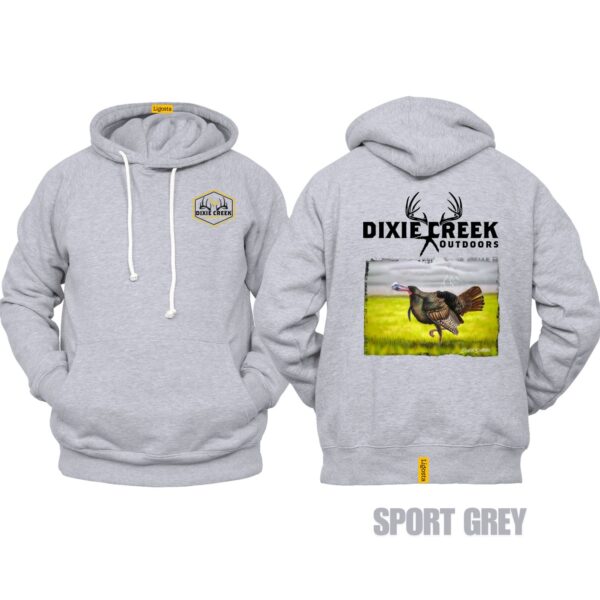 Ligosta Dixie Creek, Outdoor Wildlife Collection Hoodie, Unisex Hoodie Featuring Wild Turkey Design, Perfect For Turkey Hunting Fans 007 - Image 5