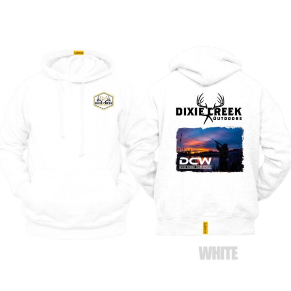 Ligosta Dixie Creek, Wildlife Collection Hoodie, Unisex Hoodie Featuring Waterfowl Sunset Scene, Perfect For Hunters 021 - Image 3