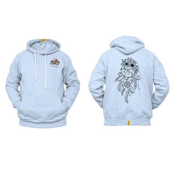 Ligosta Cowboy, Earthbound Dream Collection Hoodie, Unisex Hoodie With Earthy Dreamcatcher Design, Perfect For Nature Lovers 023 - Image 6