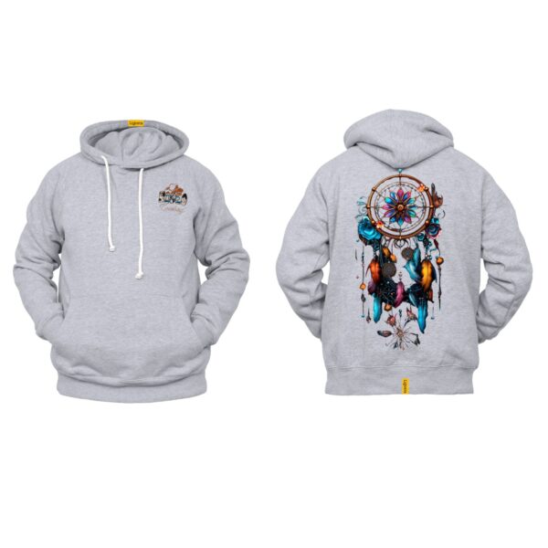 Ligosta Cowboy, Western Spirit Collection Hoodie, Unisex Hoodie with Colorful Dreamcatcher Art, Perfect for a Stylish Western Look 048 - Image 2