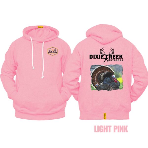Ligosta Dixie Creek, Wildlife Collection Hoodie, Unisex Hoodie Featuring Turkey Design, Perfect For Hunters 012 - Image 4