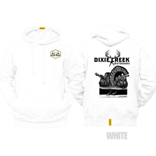 Ligosta Dixie Creek, Wildlife Collection Hoodie, Unisex Hoodie Featuring Strutting Turkey Design, Perfect For Turkey Hunters 025 - Image 3
