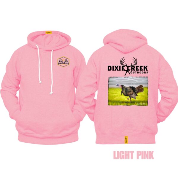 Ligosta Dixie Creek, Outdoor Wildlife Collection Hoodie, Unisex Hoodie Featuring Wild Turkey Design, Perfect For Turkey Hunting Fans 007 - Image 4