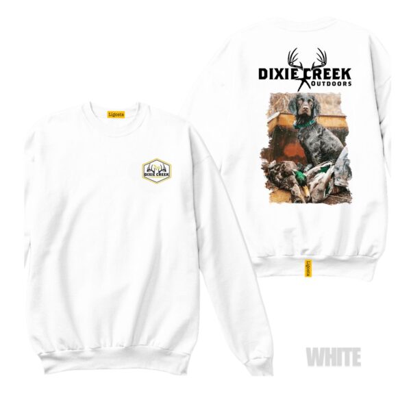 Ligosta Dixie Creek, Wildlife Collection Sweatshirt, Unisex Sweatshirt Featuring Retriever Design, Perfect For Hunting Lovers 019 - Image 3