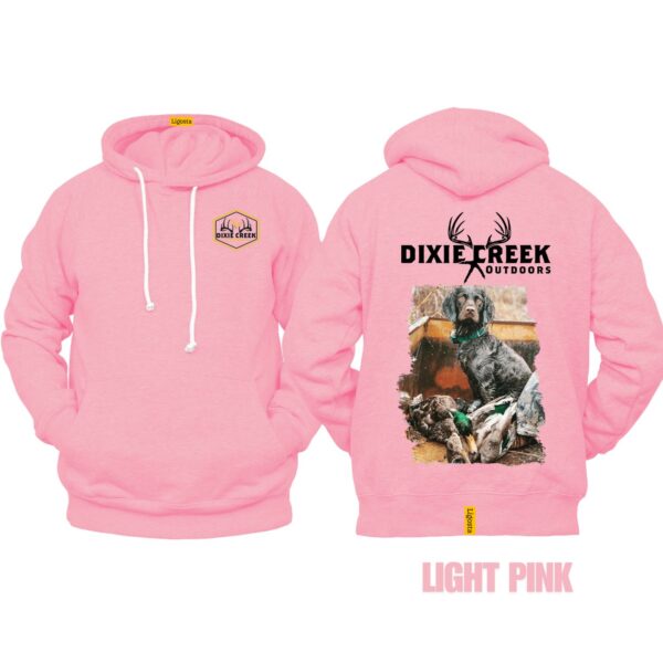 Ligosta Dixie Creek, Wildlife Collection Hoodie, Unisex Hoodie Featuring Hunting Dog Design, Perfect For Outdoor Fans 019 - Image 4