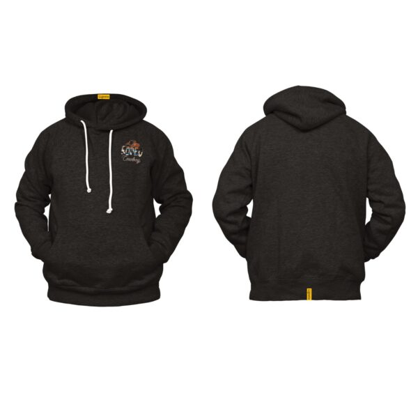 Ligosta Cowboy, Floral Dreamcatcher Collection Hoodie, Unisex Hoodie with Delicate Wreath and Feather Design 043