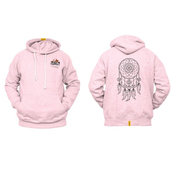 Ligosta Cowboy, Sacred Dream Collection Hoodie, Unisex Hoodie With Classic Dreamcatcher Design, Perfect For Boho Lovers 035 - Image 4