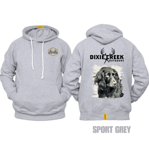 Ligosta Dixie Creek, Wildlife Collection Hoodie, Unisex Hoodie Featuring Spaniel Design, Perfect For Dog Lovers 018 - Image 5