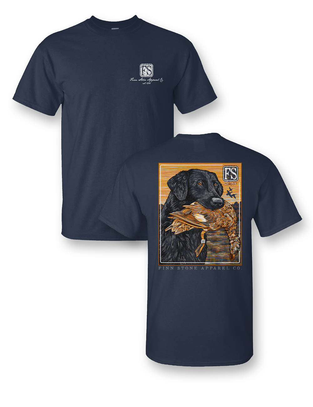 Flying Mallard Duck Tshirt, Waterfowl Hunting Shirt, Finn Stone Apparel Co., Pocket Tee, Outdoor Wildlife Graphic, Menswear, 019